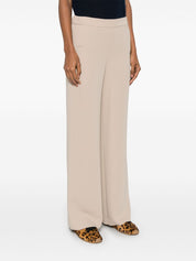Parosh Trousers Beige with elasticated waistband