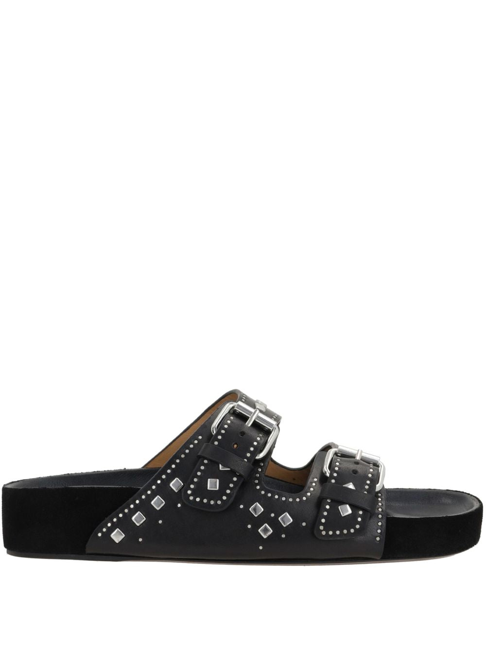 Isabel Marant Sandals Black leather with stud detail