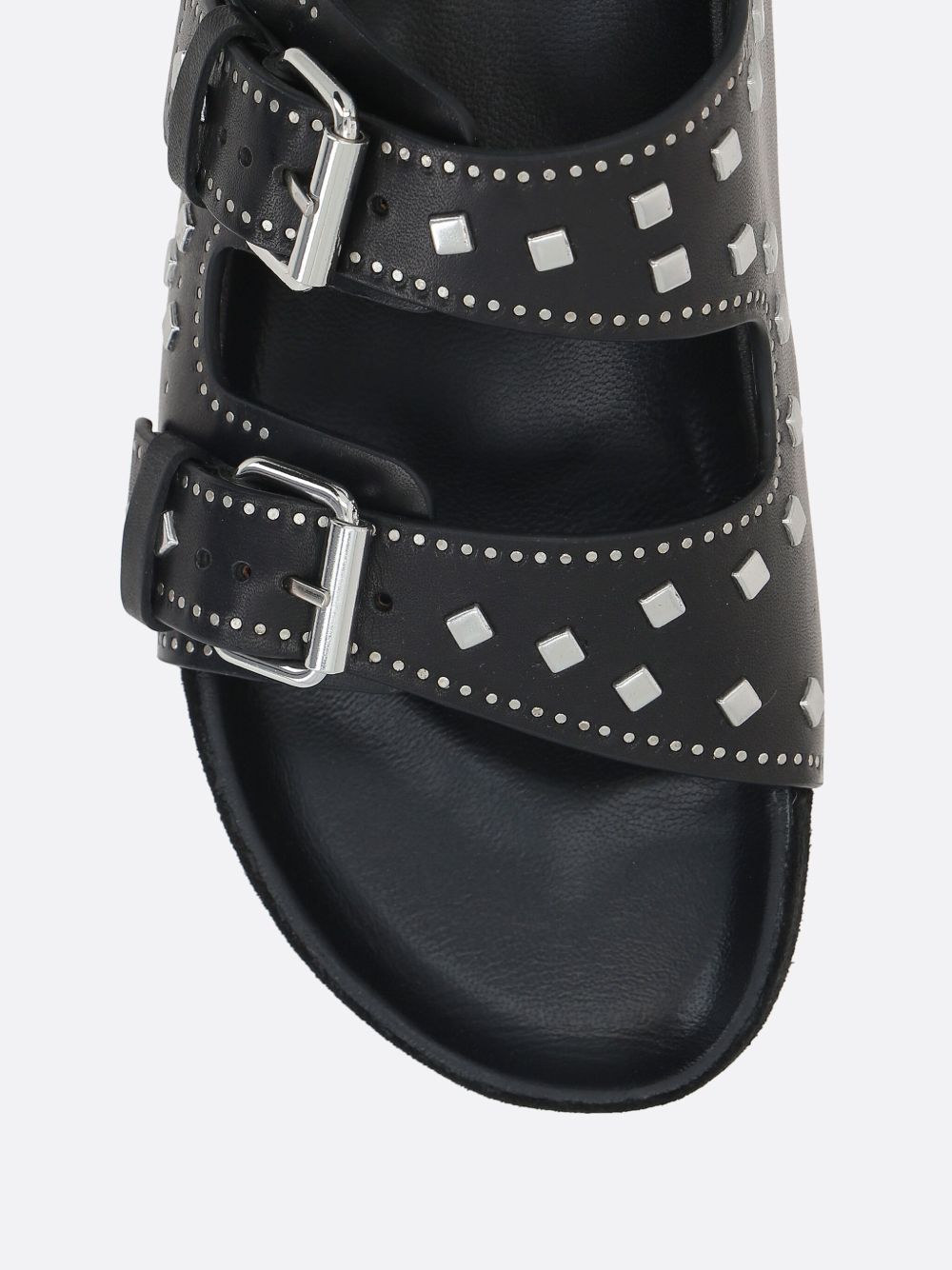 Isabel Marant Sandals Black leather with stud detail