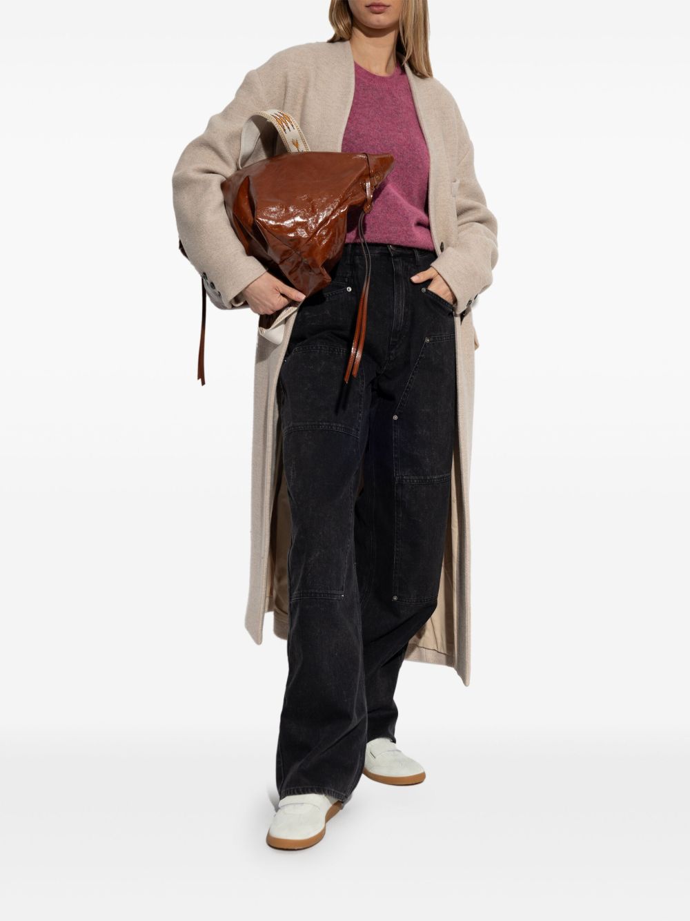 Zapatillas Isabel Marant Piel blanca