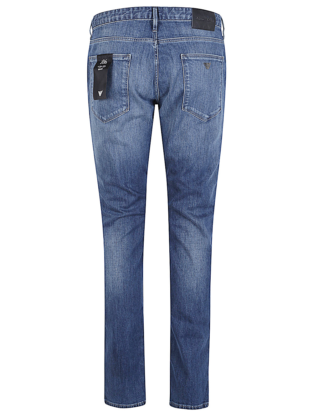 Emporio Armani slim fit denim jeans — refined everyday style