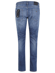 Emporio Armani slim fit denim jeans — refined everyday style