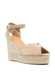 Castañer Castaner Flat shoes Beige
