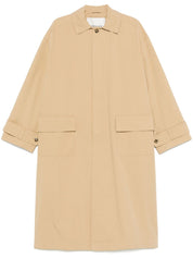 HERSKIND Manteaux Manteau long en coton beige
