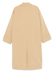 HERSKIND Manteaux Manteau long en coton beige