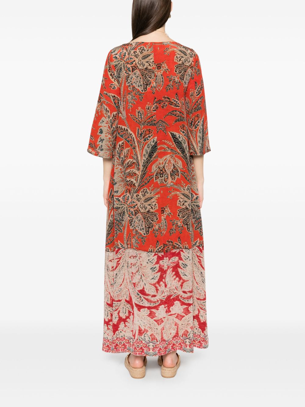 Pierre Louis Mascia Dresses Red floral silk
