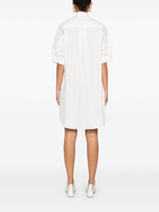White Cotton Shirtdress — Ermanno Firenze