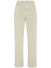 Pantalon Brunello Cucinelli en denim ample rétro