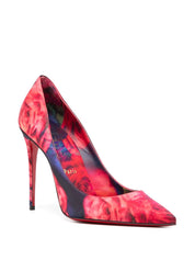 Christian Louboutin 100mm Kate pumps in rose red