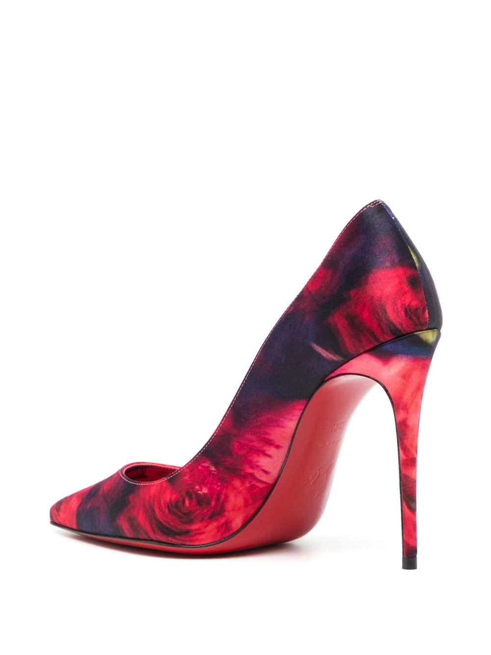 Christian Louboutin 100mm Kate pumps in rose red