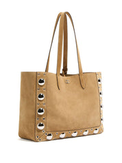 Valentino Garavani Bags.. Beige large suede leather tote