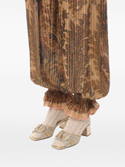 Sandalias Valentino Garavani mules de piel plateada