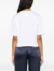 Semicouture White T-shirts and Polos