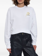 Off White Sweaters White cropped crew neck