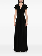 Norma Kamali Black Convertible Long Dress