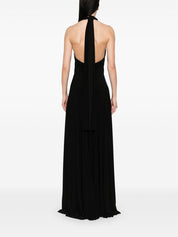 Norma Kamali Black Convertible Long Dress