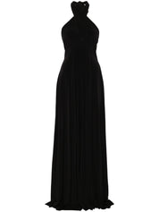 Norma Kamali Black Convertible Long Dress