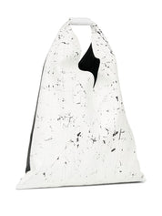 Sacs MM6 Maison Margiela. Sac à main japonais en cuir blanc