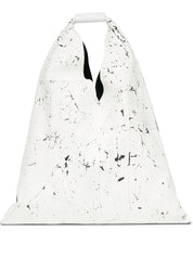 Sacs MM6 Maison Margiela. Sac à main japonais en cuir blanc