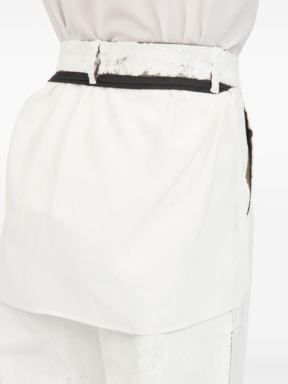 MM6 Maison Margiela Trousers in White
