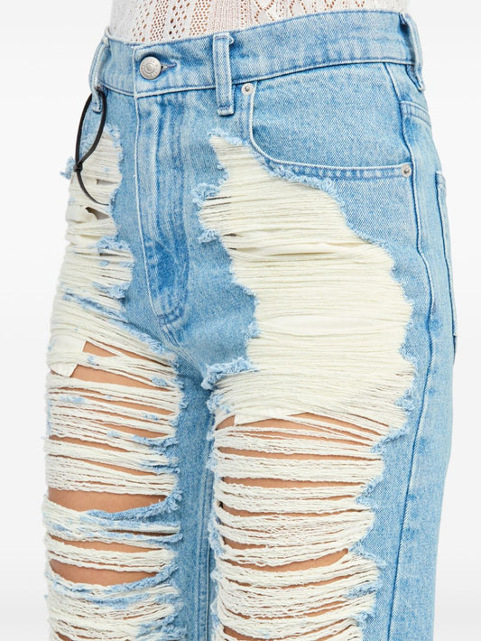 MM6 Maison Margiela Jeans — Clear Blue Denim