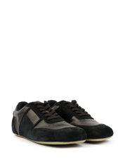 MM6 Maison Margiela Sneakers in Black Leather