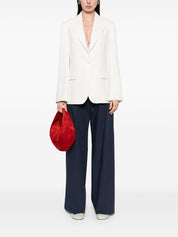 Vestes Parosh Crème coupe ajustée