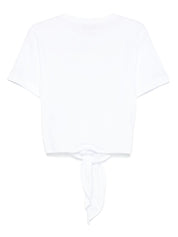 Emporio Armani Logo Cotton T‑Shirt — White