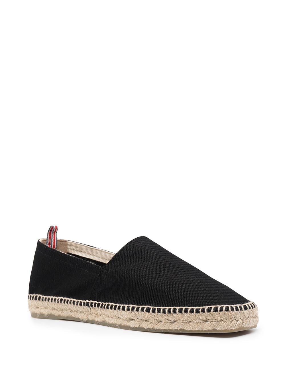 Castañer Castaner Flat shoes in Black Cotton Canvas