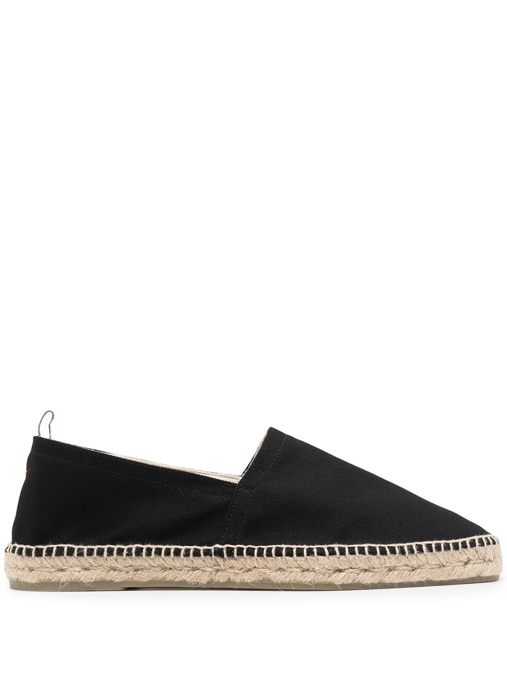 Castañer Castaner Flat shoes in Black Cotton Canvas