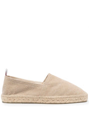Castañer Beige Espadrilles — Sand-Taupe Flat Shoes