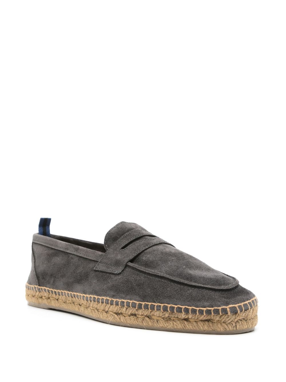 Grey Suede Espadrilles — Castañer Flat Shoes