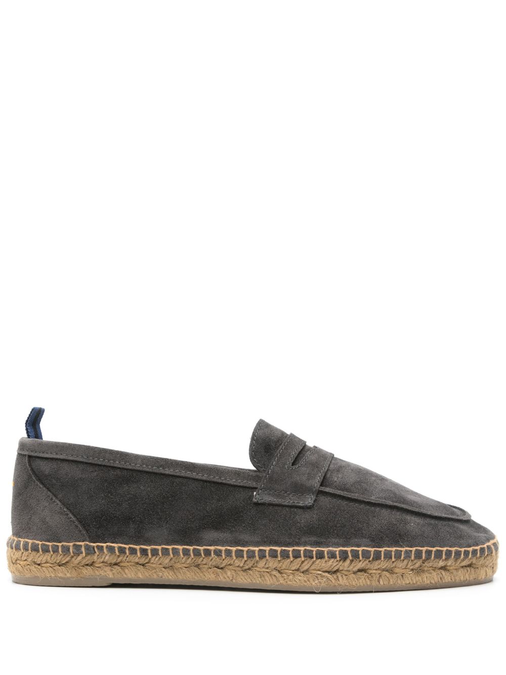 Grey Suede Espadrilles — Castañer Flat Shoes