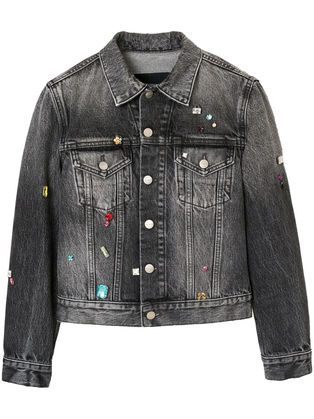 Marc Jacobs Coats Black denim trucker jacket