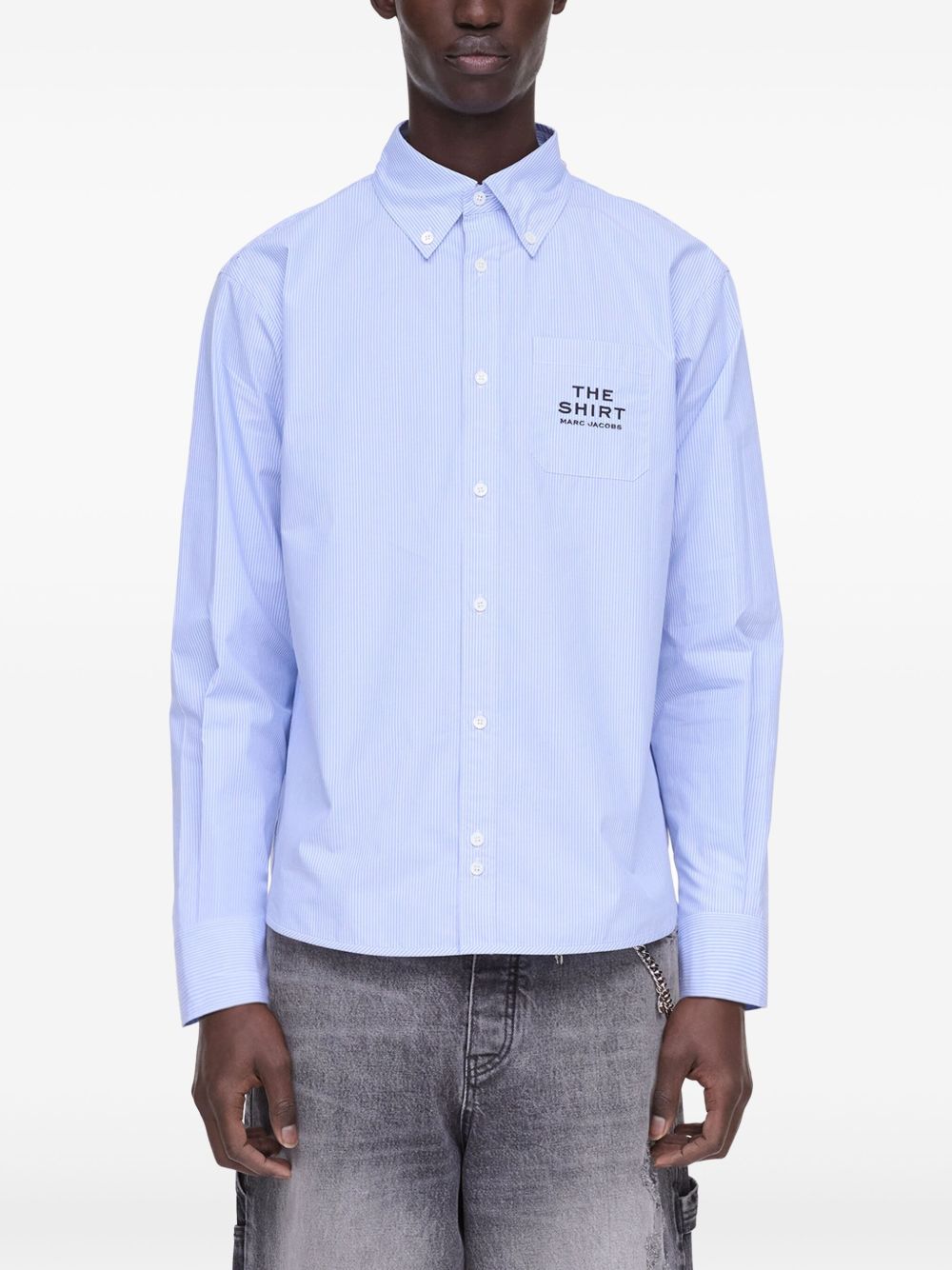 Marc Jacobs Shirts Clear Blue long sleeve