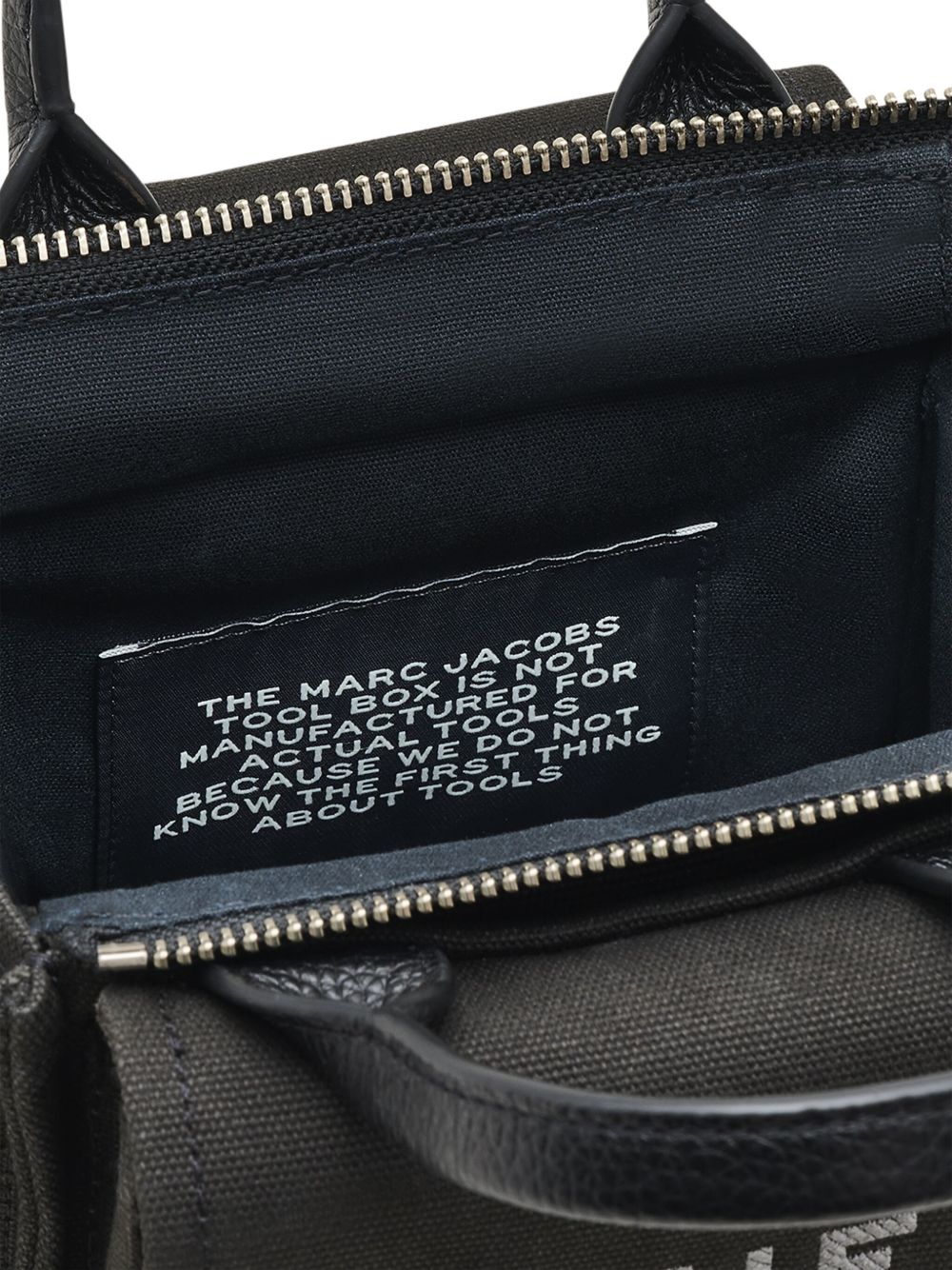 Marc Jacobs Bags.. Black cotton canvas tote