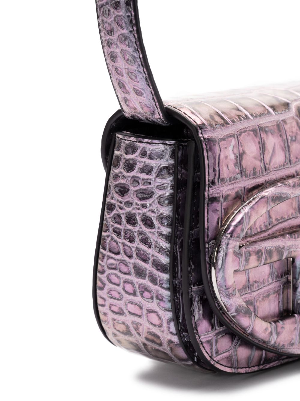 Diesel 1DR Tote Bag in crocodile effect