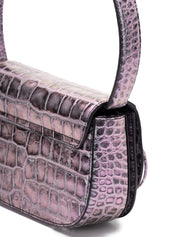 Diesel 1DR Tote Bag in crocodile effect