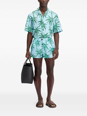 JACQUEMUS Sea clothing Clear Blue swim shorts