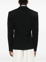 JACQUEMUS Jackets Black double-breasted