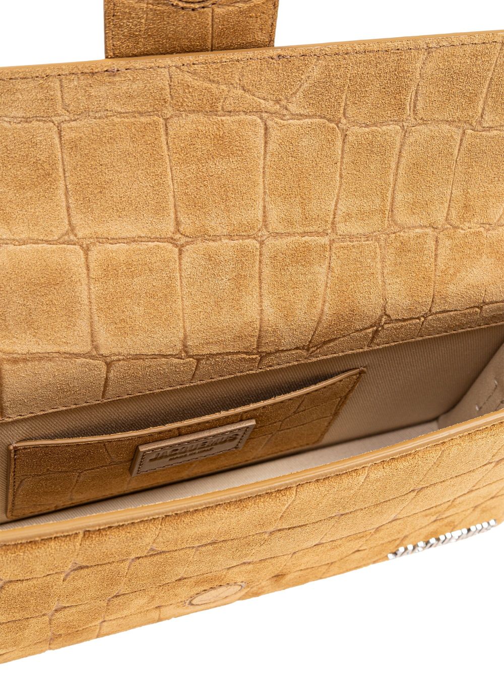 Jacquemus Bambino Shoulder bag in embossed leather