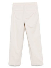 Pantalon ruthy fermé en denim beige clair