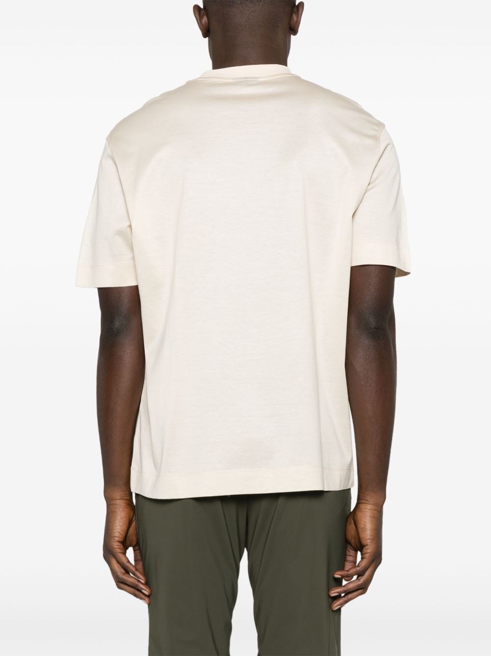 Emporio Armani T-shirts and Polos Beige crew neck