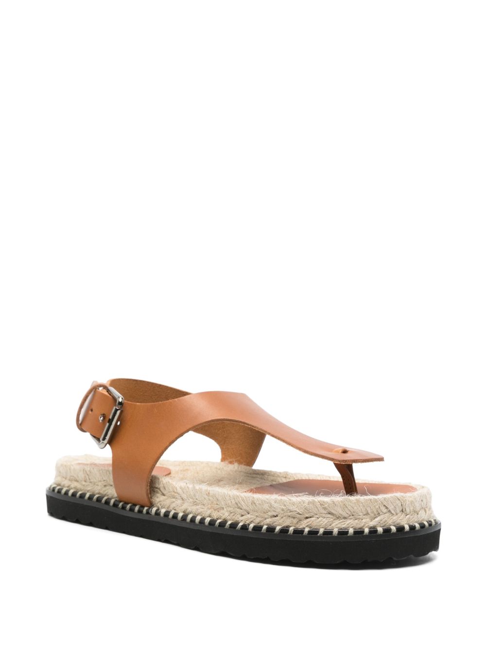 Castañer Castaner Sandals Leather Brown