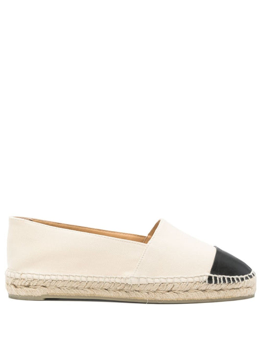Castañer Castaner Flat Shoes — White Espadrilles