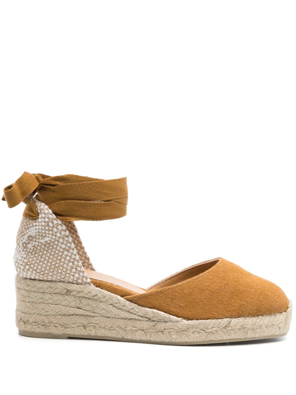Castañer Beige Espadrilles — Flat Raffia Shoes