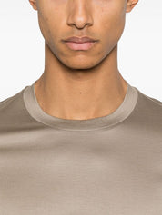 Emporio Armani T-shirts and Polos Dove Grey crew neck