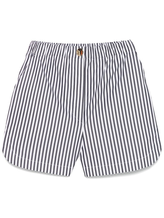 Sportmax Black Cotton Shorts — Tailored Comfort