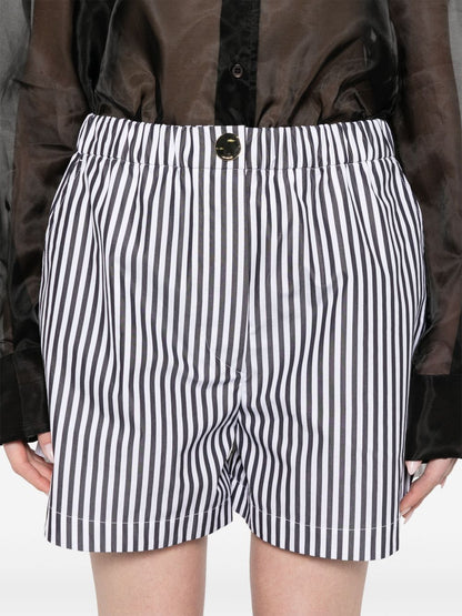 Short Sportmax en coton noir