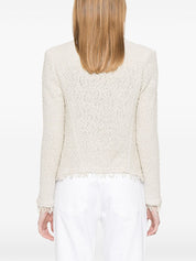 Iro Shavani jacket in light beige cotton